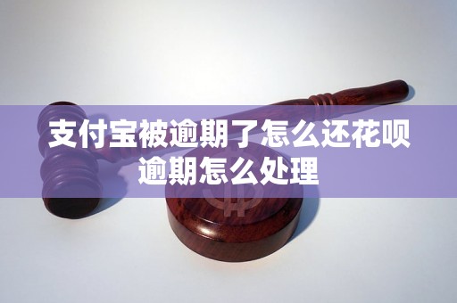 支付宝被逾期了怎么还花呗逾期怎么处理