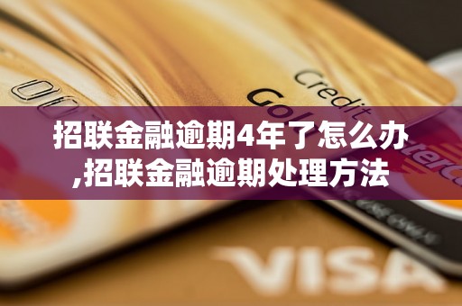 招联金融逾期4年了怎么办,招联金融逾期处理方法