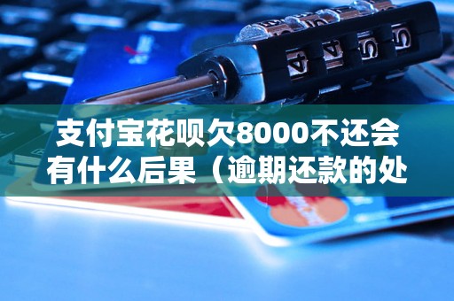 支付宝花呗欠8000不还会有什么后果（逾期还款的处理措施）