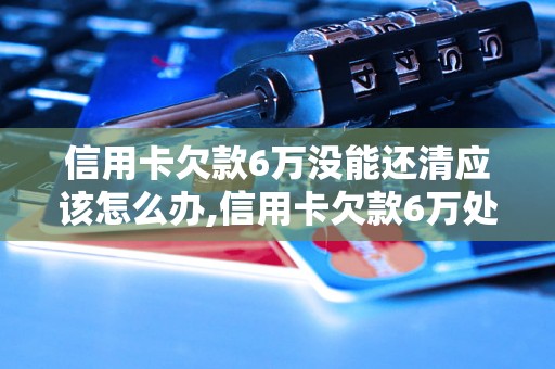 信用卡欠款6万没能还清应该怎么办,信用卡欠款6万处理方法推荐