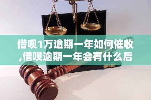 借呗1万逾期一年如何催收,借呗逾期一年会有什么后果