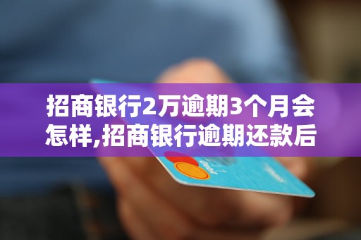 招商银行2万逾期3个月会怎样,招商银行逾期还款后果及处理办法