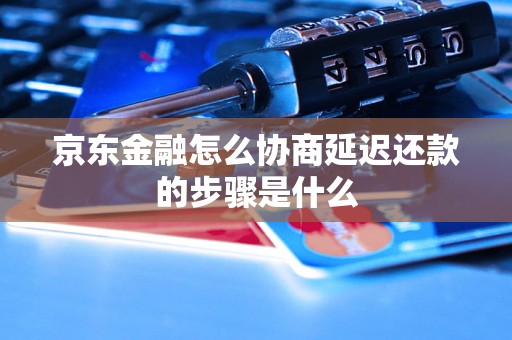 京东金融怎么协商延迟还款的步骤是什么