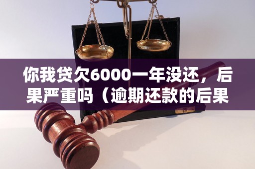 你我贷欠6000一年没还，后果严重吗（逾期还款的后果和处理方法）