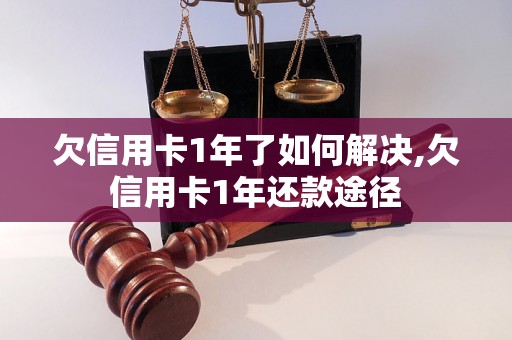 欠信用卡1年了如何解决,欠信用卡1年还款途径