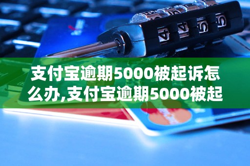 支付宝逾期5000被起诉怎么办,支付宝逾期5000被起诉后果及应对策略