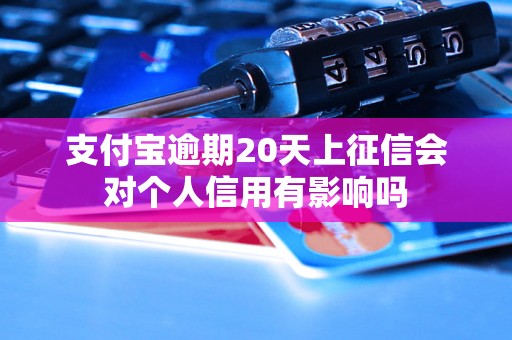 支付宝逾期20天上征信会对个人信用有影响吗