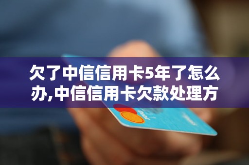 欠了中信信用卡5年了怎么办,中信信用卡欠款处理方法