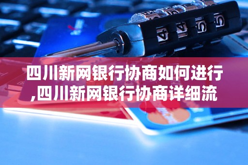 四川新网银行协商如何进行,四川新网银行协商详细流程解析