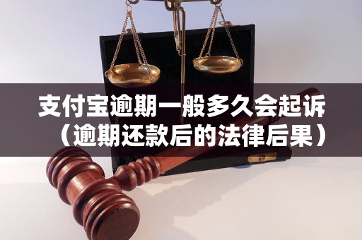 支付宝逾期一般多久会起诉（逾期还款后的法律后果）