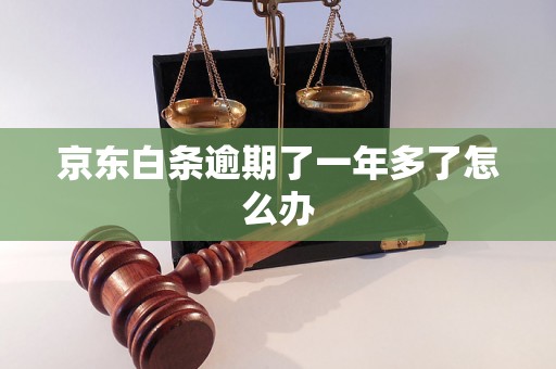 京东白条逾期了一年多了怎么办