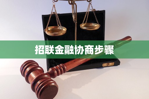 招联金融协商步骤