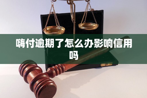 嗨付逾期了怎么办影响信用吗