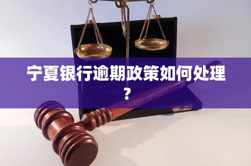 宁夏银行逾期政策如何处理？