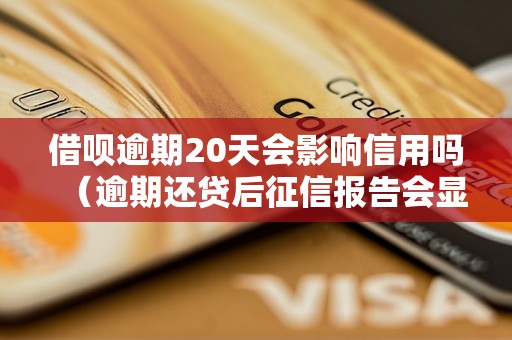 借呗逾期20天会影响信用吗（逾期还贷后征信报告会显示什么）