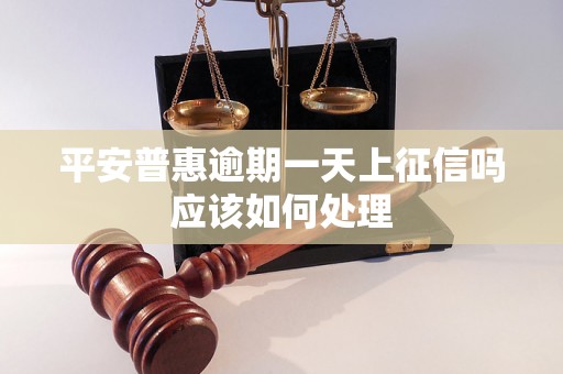 平安普惠逾期一天上征信吗应该如何处理