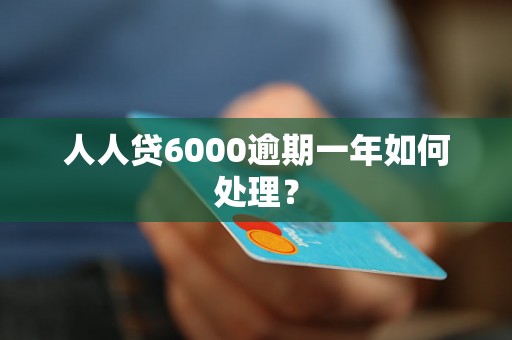 人人贷6000逾期一年如何处理？