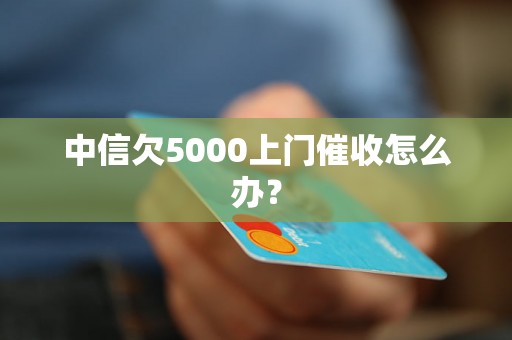 中信欠5000上门催收怎么办？