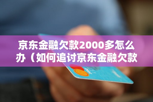 京东金融欠款2000多怎么办（如何追讨京东金融欠款）