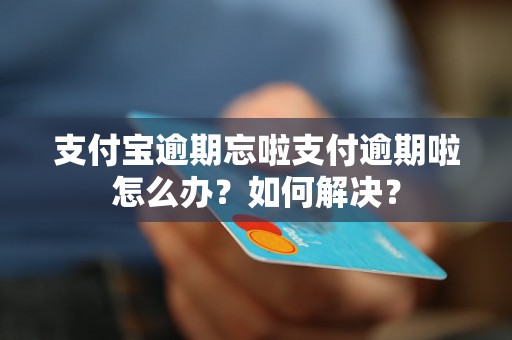 支付宝逾期忘啦支付逾期啦怎么办？如何解决？