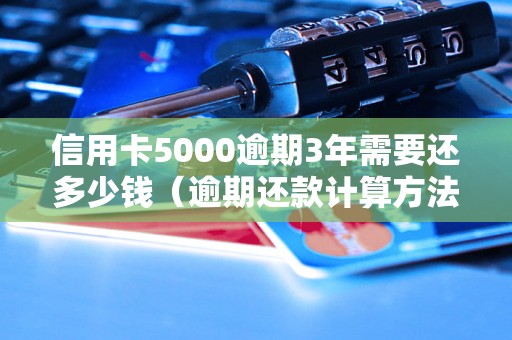 信用卡5000逾期3年需要还多少钱（逾期还款计算方法详解）