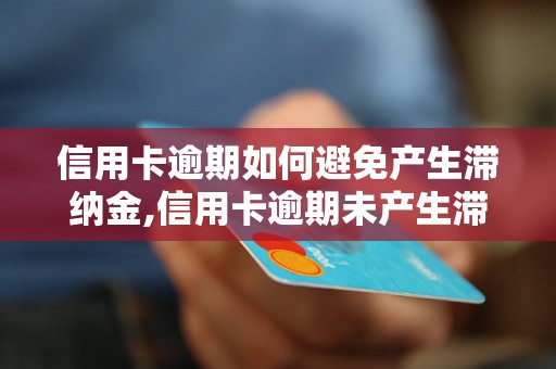 信用卡逾期如何避免产生滞纳金,信用卡逾期未产生滞纳金的原因及解决办法