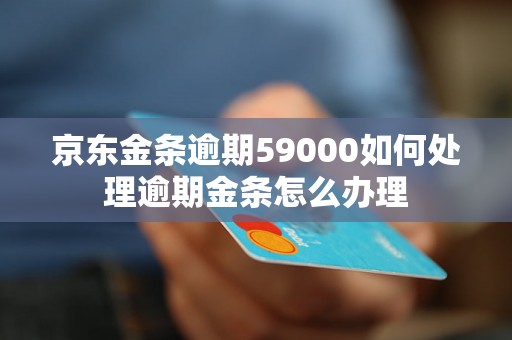 京东金条逾期59000如何处理逾期金条怎么办理