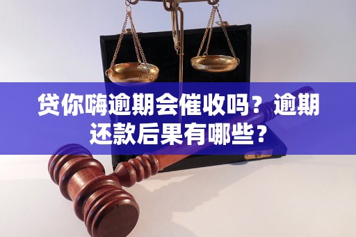 贷你嗨逾期会催收吗？逾期还款后果有哪些？