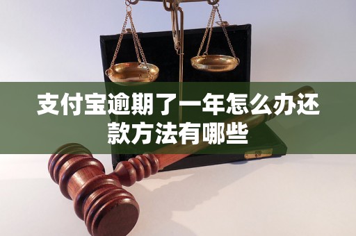 支付宝逾期了一年怎么办还款方法有哪些