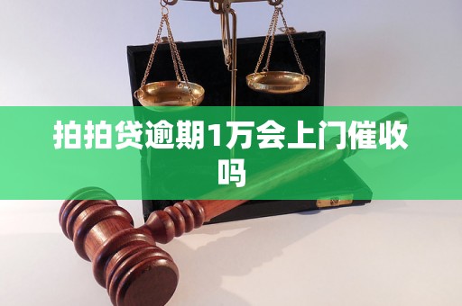 拍拍贷逾期1万会上门催收吗