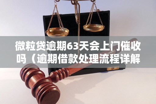 微粒贷逾期63天会上门催收吗（逾期借款处理流程详解）