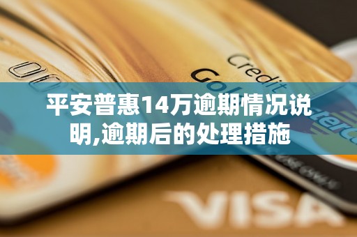 平安普惠14万逾期情况说明,逾期后的处理措施