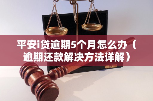 平安i贷逾期5个月怎么办（逾期还款解决方法详解）