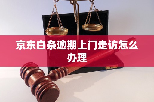 京东白条逾期上门走访怎么办理