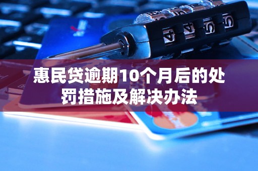 惠民贷逾期10个月后的处罚措施及解决办法