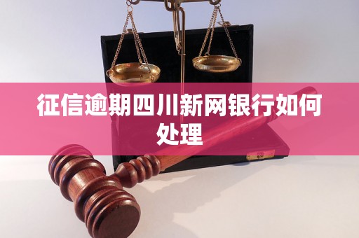 征信逾期四川新网银行如何处理