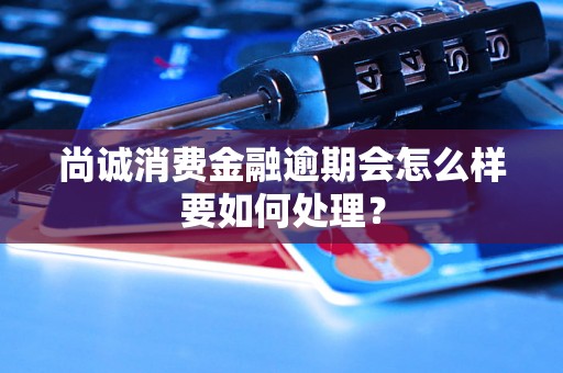 尚诚消费金融逾期会怎么样要如何处理？