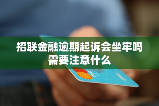 招联金融逾期起诉会坐牢吗需要注意什么