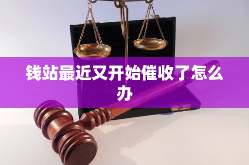 钱站最近又开始催收了怎么办