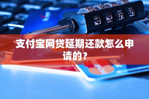 支付宝网贷延期还款怎么申请的？