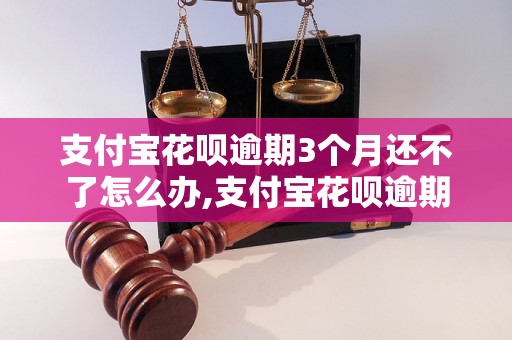 支付宝花呗逾期3个月还不了怎么办,支付宝花呗逾期3个月的解决办法