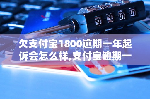 欠支付宝1800逾期一年起诉会怎么样,支付宝逾期一年后的法律后果