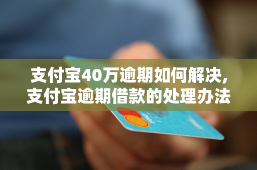 支付宝40万逾期如何解决,支付宝逾期借款的处理办法