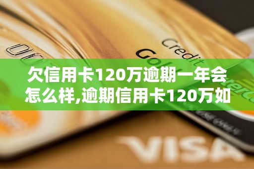 欠信用卡120万逾期一年会怎么样,逾期信用卡120万如何处理