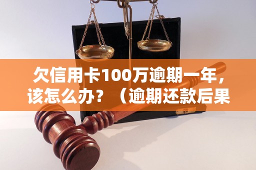 欠信用卡100万逾期一年，该怎么办？（逾期还款后果及处理方法）