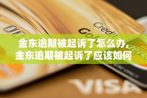 金东逾期被起诉了怎么办,金东逾期被起诉了应该如何应对