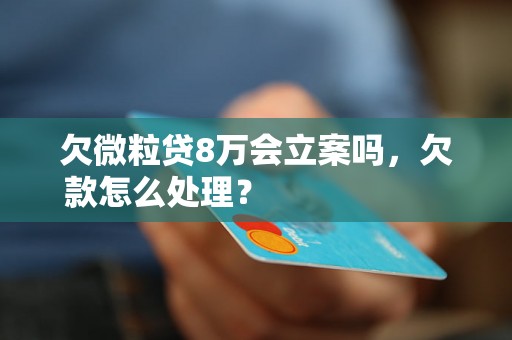 欠微粒贷8万会立案吗，欠款怎么处理？                    欠微粒贷8万需要承担什么后果？                    欠微粒贷8万对个人信用有什么影响？