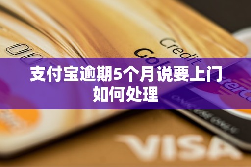 支付宝逾期5个月说要上门如何处理