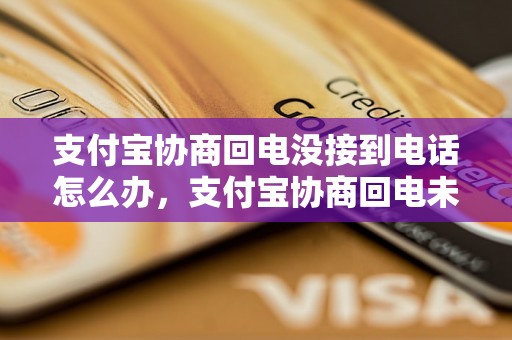 支付宝协商回电没接到电话怎么办，支付宝协商回电未接听处理方法