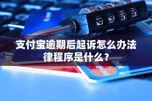 支付宝逾期后起诉怎么办法律程序是什么？